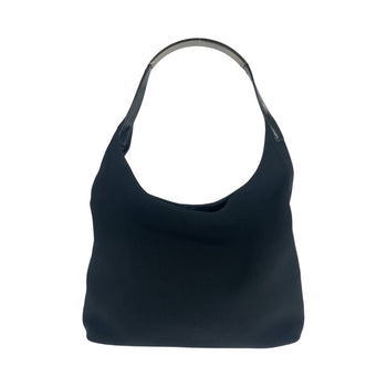 Gucci Shoulder Bag 001 3297 Canvas Black Silvermetal Hobo