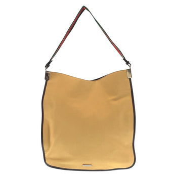 Gucci Shoulder Bag 001 4306 Canvas Beige Sherry Line