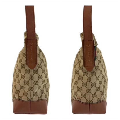 Gucci Shoulder Bag 337598 Gg Canvas Beige Brown