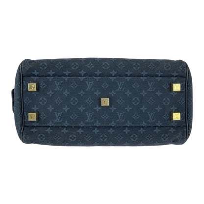 Louis Vuitton Handbag M92414 Canvas Navy Gold Metal Monogram Mini Josephine Pn