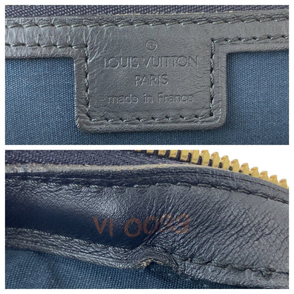 Louis Vuitton Handbag M92414 Canvas Navy Gold Metal Monogram Mini Josephine Pn