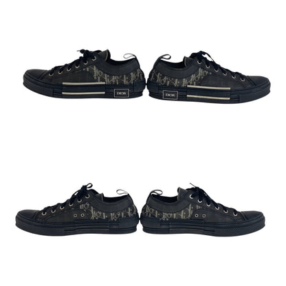 Dior Sneakers Nylon Black Black White 43