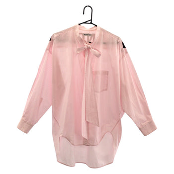 Balenciaga Long Sleeve Shirt Cotton Pink White 34