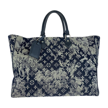 Louis Vuitton Tote Bag M57284 Monogram Canvas Blue Monogram Tapestry Grand Sac