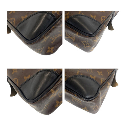 Louis Vuitton Business Bag M40225 Pvc Brown Black Silvermetal Monogram Macasa Port Documan Voyajaj
