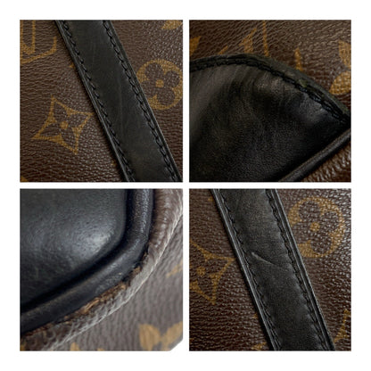 Louis Vuitton Business Bag M40225 Pvc Brown Black Silvermetal Monogram Macasa Port Documan Voyajaj