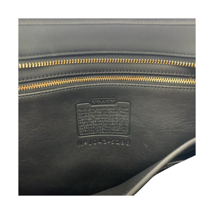 Coach Business Bag 5296 Leather Black Goldmetal Old Coach