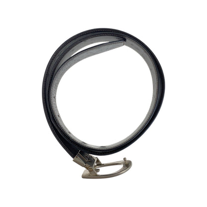 Gucci Belt 036 2194 1108 Leather Black G Logo No Size (See Description)