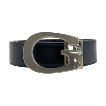 Gucci Belt 036 2194 1108 Leather Black G Logo No Size (See Description)
