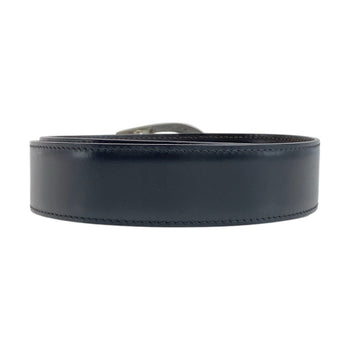 Gucci Belt 036 2194 1108 Leather Black G Logo No Size (See Description)