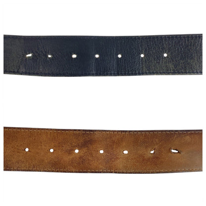 Louis Vuitton Belt M6812 Leather Black Santur Jeans Belt 38