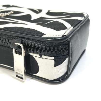 Dior Homme Pouch Nylon White Cigarette Case With Key Ring Tribal Mens