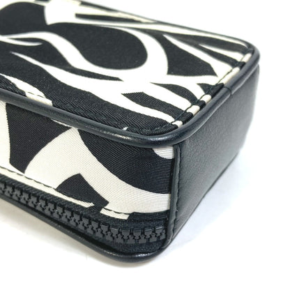 Dior Homme Pouch Nylon White Cigarette Case With Key Ring Tribal Mens