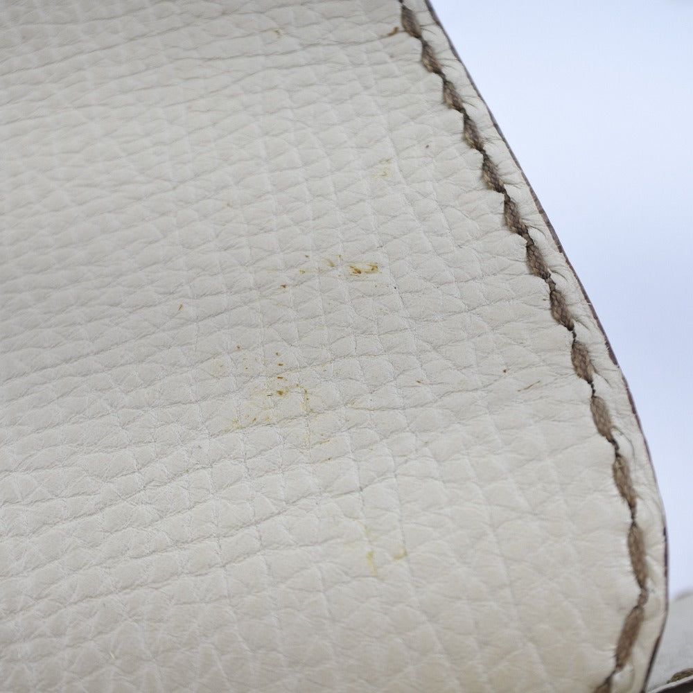 Todfs Handbag Leather Beige Women