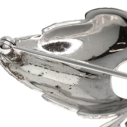 Mikimoto Brooch Sv Silver Pearl Women