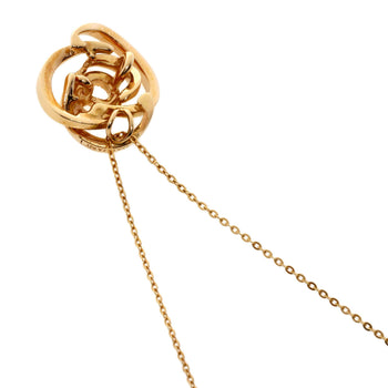 Damiani Necklace 18K Pink Gold Gold Ros Rose Diamond
