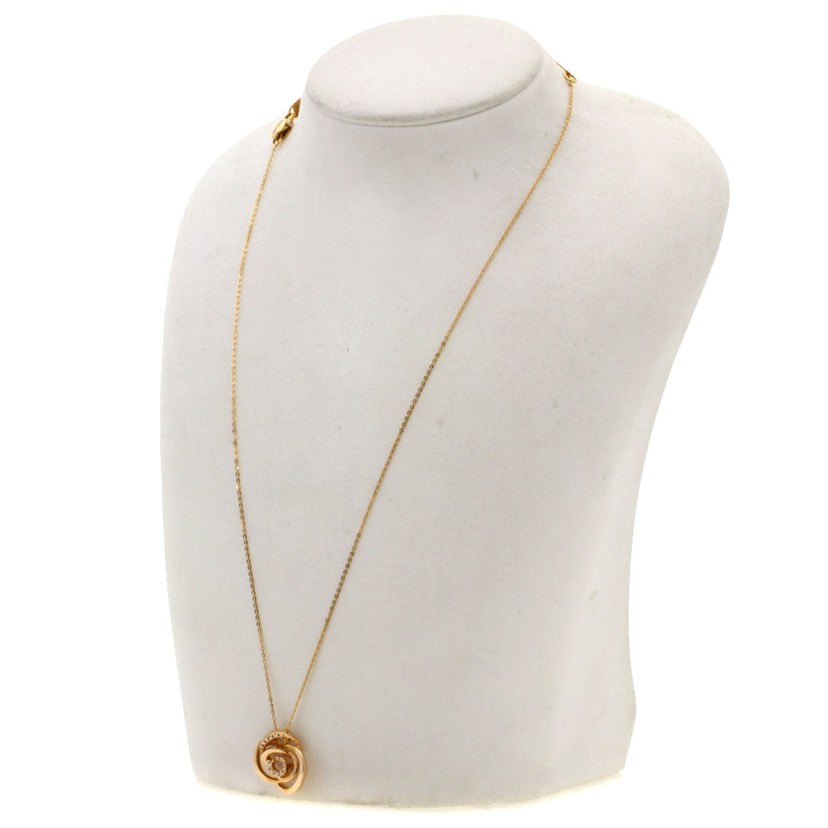Damiani Necklace 18K Pink Gold Gold Ros Rose Diamond