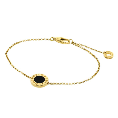 Bvlgari Bracelet 18K Yellow Gold Gold Bvlgari Bvlgari Onyx Women