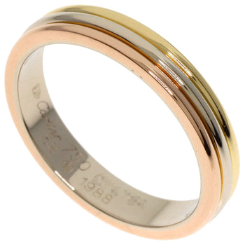 Cartier Ring K18Yg , K18Wg , K18Pg Gold Three Colors # 58 Women