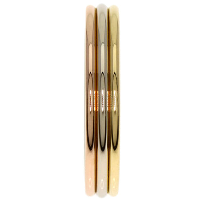 Cartier Ring K18Yg , K18Wg , K18Pg Gold Three Colors # 58 Women