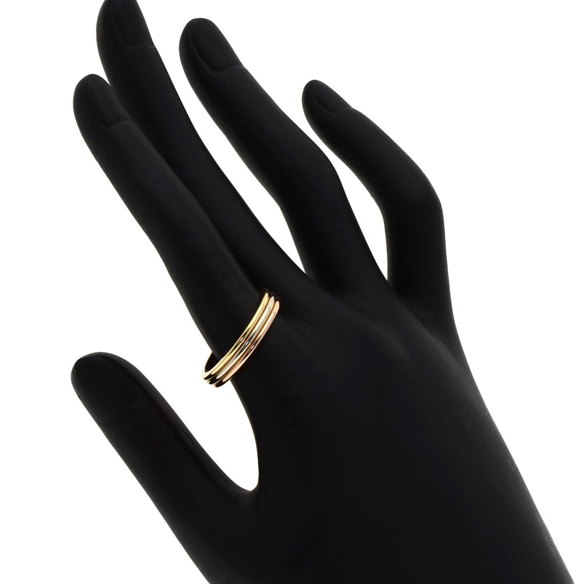 Cartier Ring K18Yg , K18Wg , K18Pg Gold Three Colors # 58 Women
