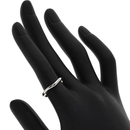 Bvlgari Ring Pt950 Silver Corona Curve