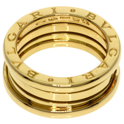 Bvlgari Ring 18K Yellow Gold Gold B-Zero1 B-Zero One 2 Band #52 Women