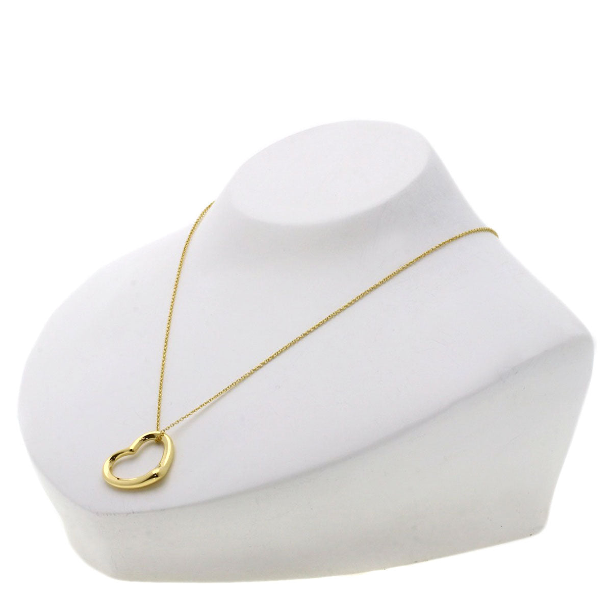 Tiffany&Co. Necklace 18K Yellow Gold Gold Open Heart