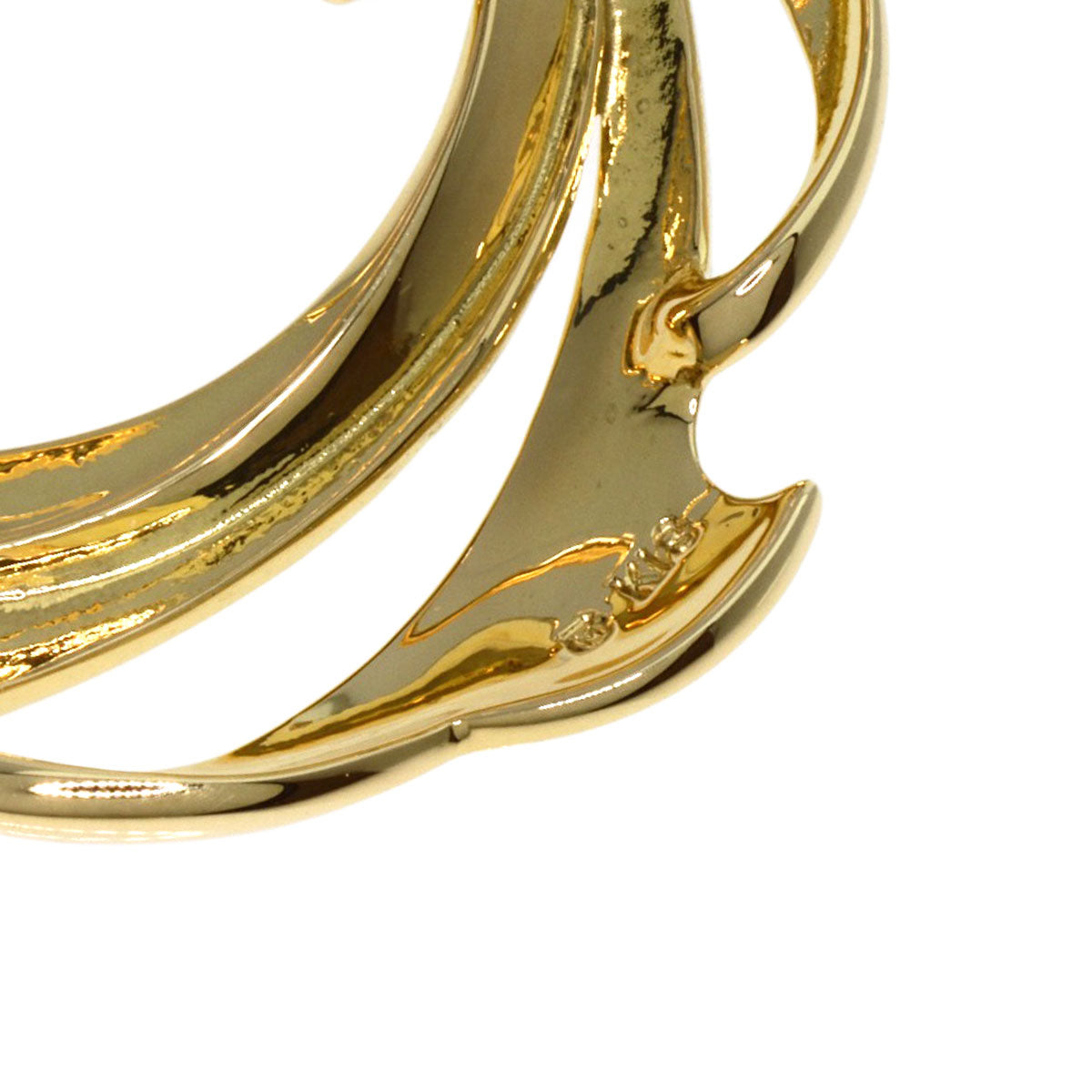 Mikimoto Brooch 18K Yellow Gold Gold Pearl Women