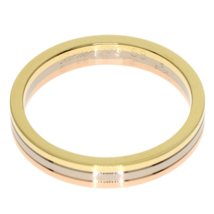 Cartier Ring 18K Yellow Gold Gold Three Colors # 58