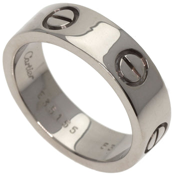 Cartier Ring K18Wg Silver Love Ring #53