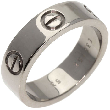 Cartier Ring K18Wg Silver Love Ring #53