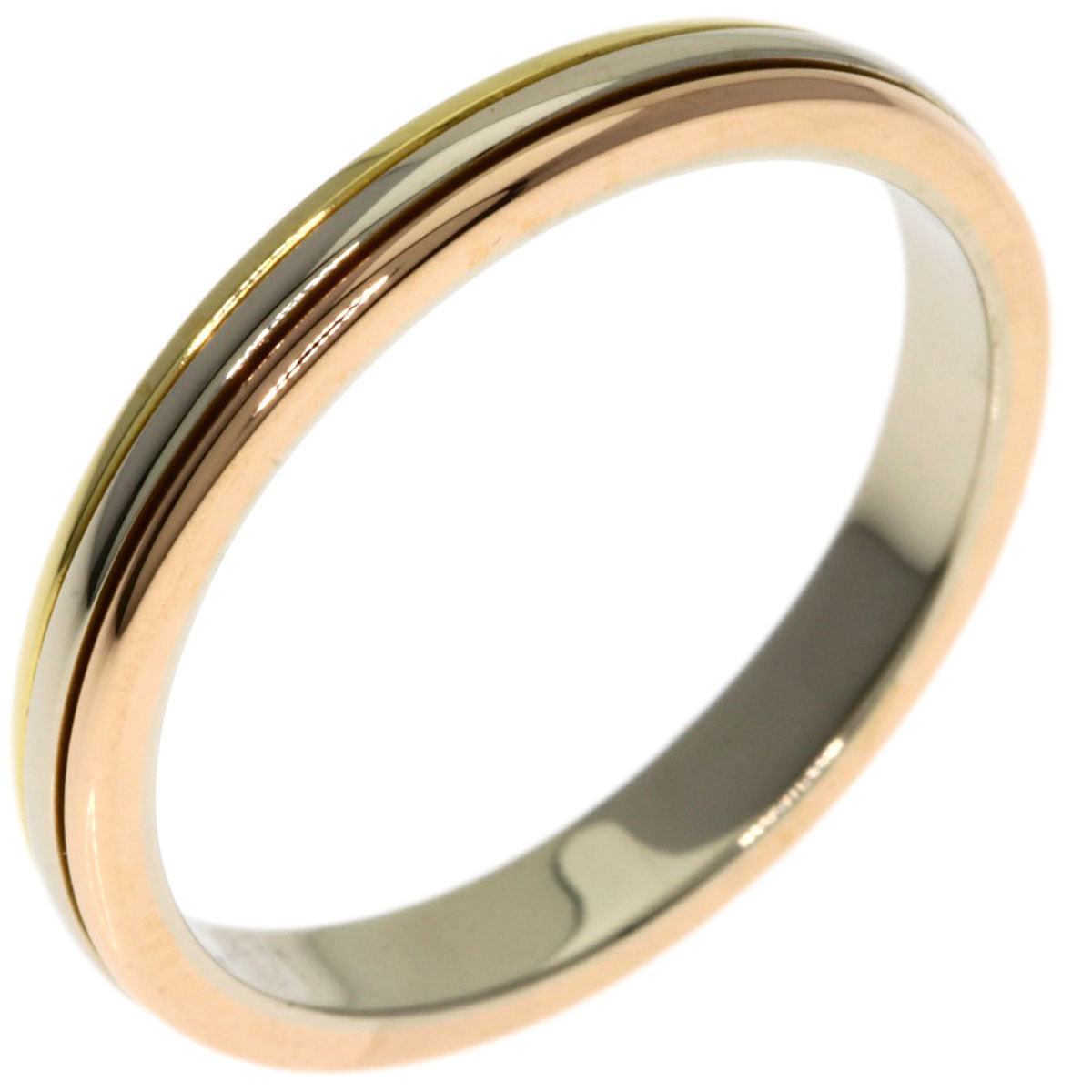 Cartier Ring K18Yg , K18Pg , K18Wg Gold Three Color #57 Women