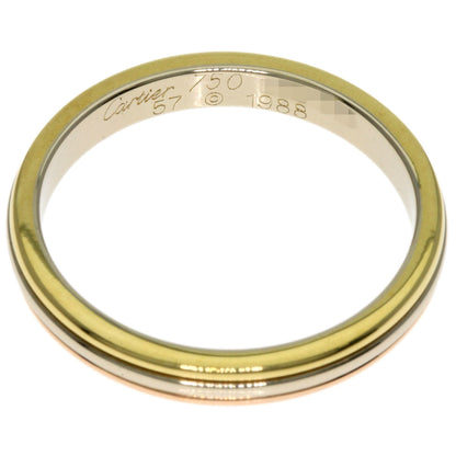Cartier Ring K18Yg , K18Pg , K18Wg Gold Three Color #57 Women