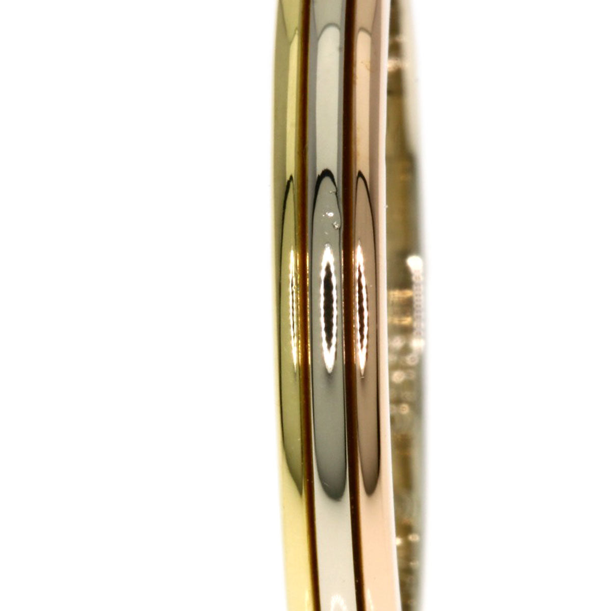 Cartier Ring K18Yg , K18Pg , K18Wg Gold Three Color #57 Women