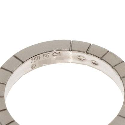 Cartier Ring K18Wg Silver Raniere 1P Diamond #56