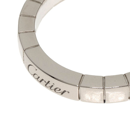 Cartier Ring K18Wg Silver Raniere 1P Diamond #56