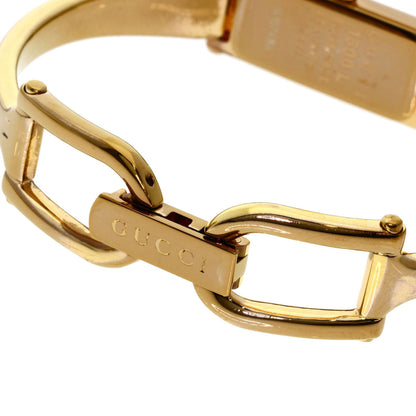 Gucci Watches Quartz 1500L Pgp , Pgp Gold Square Face White Shell Dial Women