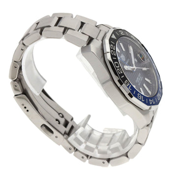 Tag Heuer Watches Mechanical Automatic Way201T-0 Stainless Steel Silver Aqua Racer Caliber 7 Blue