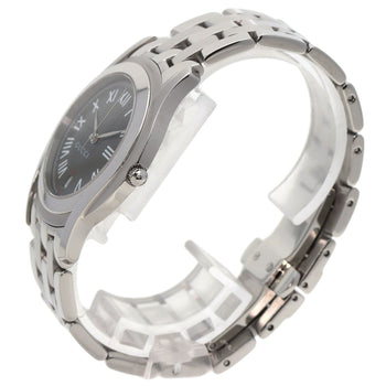 Gucci Watches Quartz 5500M Stainless Steel , Stainless Steel Silver Round Face Gray Dial Mens
