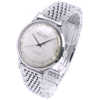 Citizen Watches Hand Winding H5140302 Stainless Steel White 17J Antique Homer Silver Dial Mens