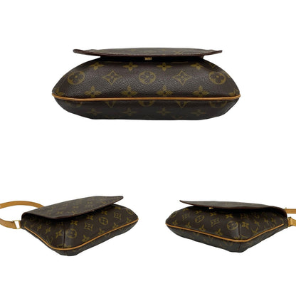 Louis Vuitton Shoulder Bag M51387 Leather, Pvc Brown Monogram Musette Salsa Mens(Unisex)