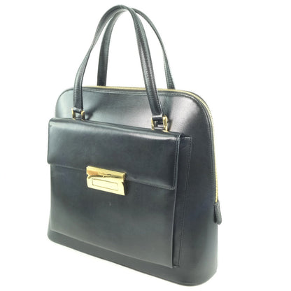 Salvatore Ferragamo Handbag Calfskin Black Women