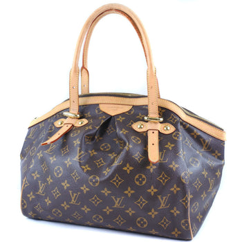Louis Vuitton Tote Bag M40144 Monogram Canvas Brown Tivoli Gm Women