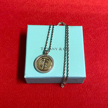 Tiffany&Co. Necklace Silver925, K18 Yellow Gold Silver Women