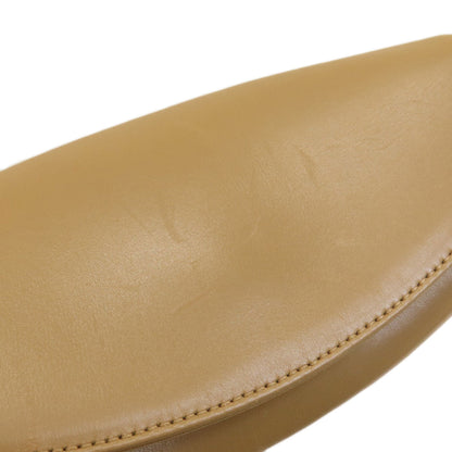 Salvatore Ferragamo Shoulder Bag Leather Beige Gancinimetal Women