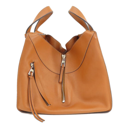 Loewe Handbag Calfskin Brown Hammock Small 2Way Women
