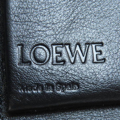 Loewe Bifold Wallet Leather Brown Puzzle Women