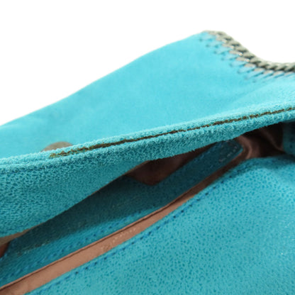 Stella Mccartney Shoulder Bag Polyester Blue Falabella Women