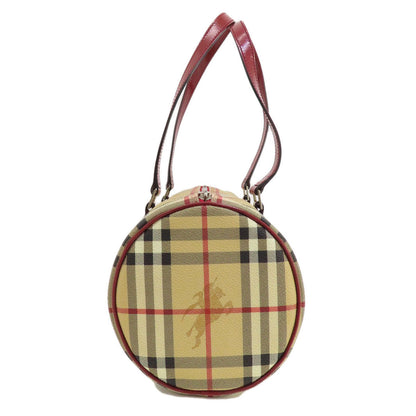 Burberry Handbag Pvc Beige Nova Check Women